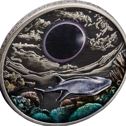 Ningaloo solar eclipse 2023 | 2oz silver | Australia - Picture 2 of 7