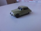 Wiking HO 125/1 DKW Coupe Lime Green without Pull Hook, with Adhesive Stain in Glazing