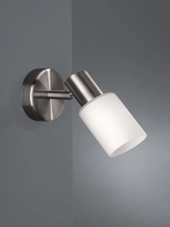 Philips Massive Applique Brillant Lumière 50080/17/15 Acier Argent Verre Blanc - Photo 1/1