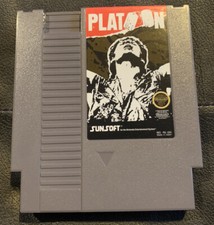 Platoon - Original NES Nintendo Game Tested + Working & Authentic