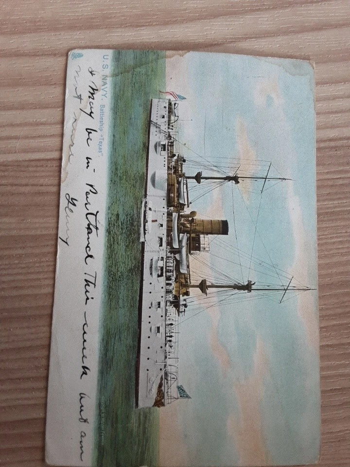 1907 Post Card 1902 Benjamin Franklin one Cent Green Stamp"COME TO TEXAS "1942 - Image 2 of 4