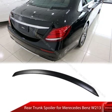 17-23 Unpainted Fits Benz Mercedes E-Class W213 Sedan Rear Trunk Spoiler A Type