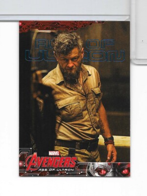 2015 Upper Deck Marvel Avengers Age of Ultron Blue Foil Insert 36/199 Card #55