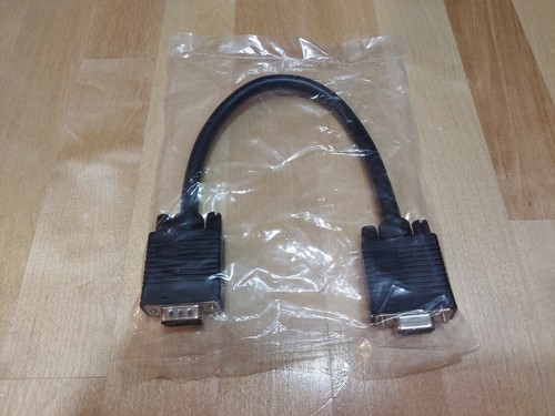 3DFX Voodoo 1 & 2 Pass-Through Cable / 12 Inches / Male To Female 15-Pin VGA - Picture 4 of 10