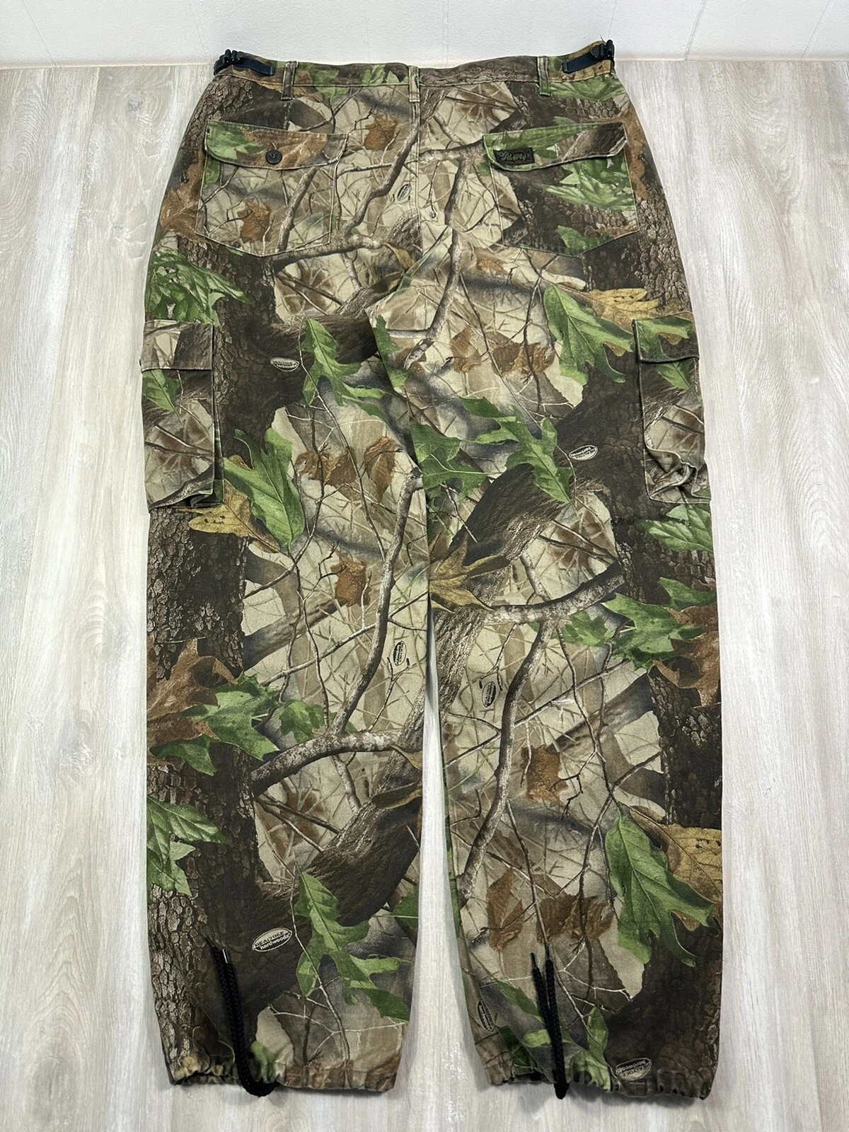 Vintage Liberty Men's Pants 40x33 Realtree Hardwoods Belted Hunting Camouflage