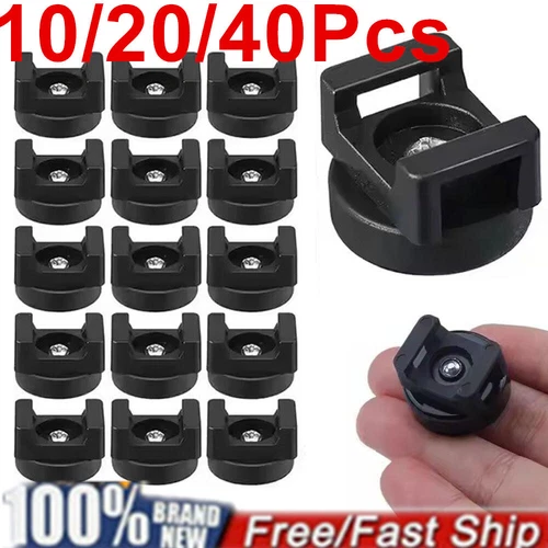 10-40 Magnetic Cable Zip Tie Mounts Clips MultipurposeZip Ties Mount Base Holder