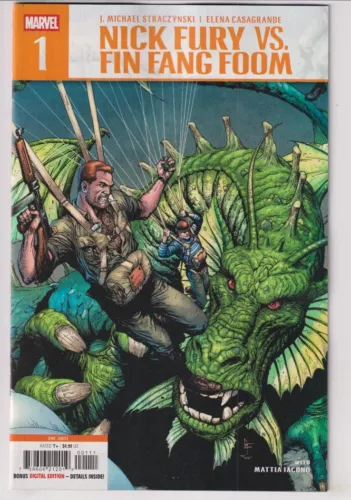 NICK FURY VS FIN FANG FOOM #1 (MARVEL 2025) "NEW UNREAD"