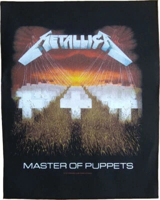 RAZAMATAZ Metallica - Master of Puppets - 14" x 11" Printed Back Patch
