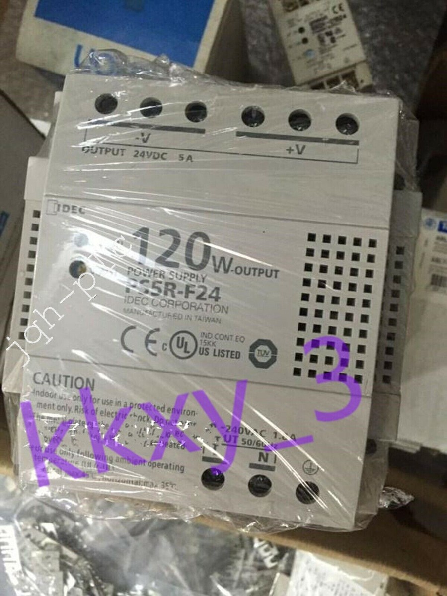 1 PCS IDEC PS5R-F24 DC24V current 5A switching power supply 1 PCS IDEC PS5R-F24 DC24V current 5A switching power supply