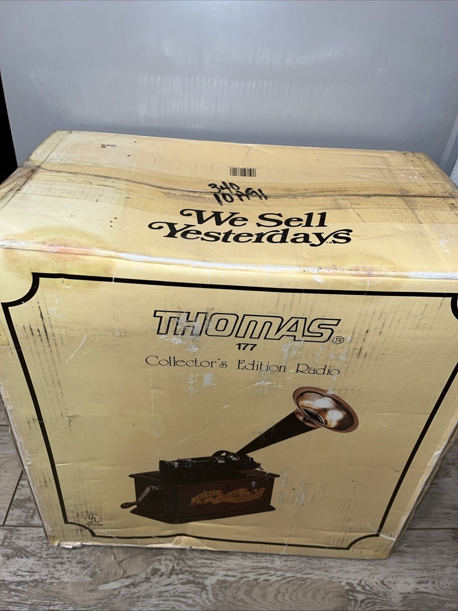 Thomas Home Phonograph Collector's Edition Radio model #177 -new