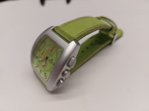 Pryngeps chrono CR884/2 Verde orologio cronografo uomo quartz (batteria) 39mm - Foto 4 di 14