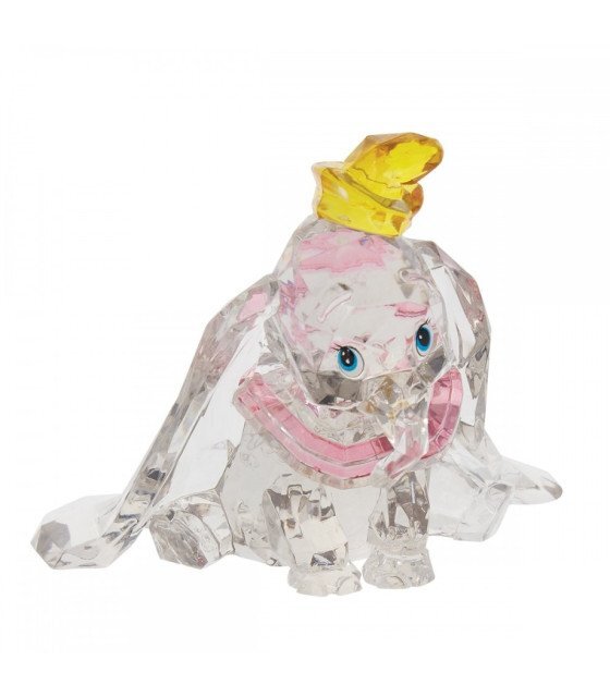 Figurine Dumbo Disney Acrylic Facet Collection statuette decoration vitrine avec boite