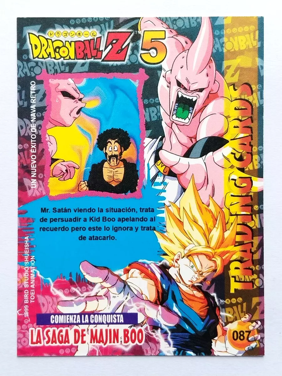 2023 CARD DRAGON BALL Z5 #087 MAJIN BOO & MARK TCG PERU