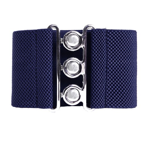 Ladies Wide Elasticated Waist Belt Classic Stretch Waistband for Women Fashion - Picture 22 of 23