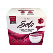 Italwax Solo Film Wax Microwavable Wax Kit Wild Berry 250ml 8.45 oz