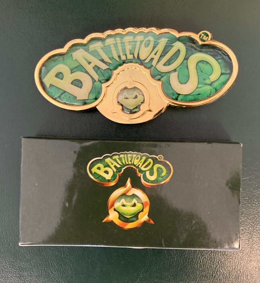 NIB Loot Crate Gaming Exclusive June 2017 Battletoads Belt Buckle