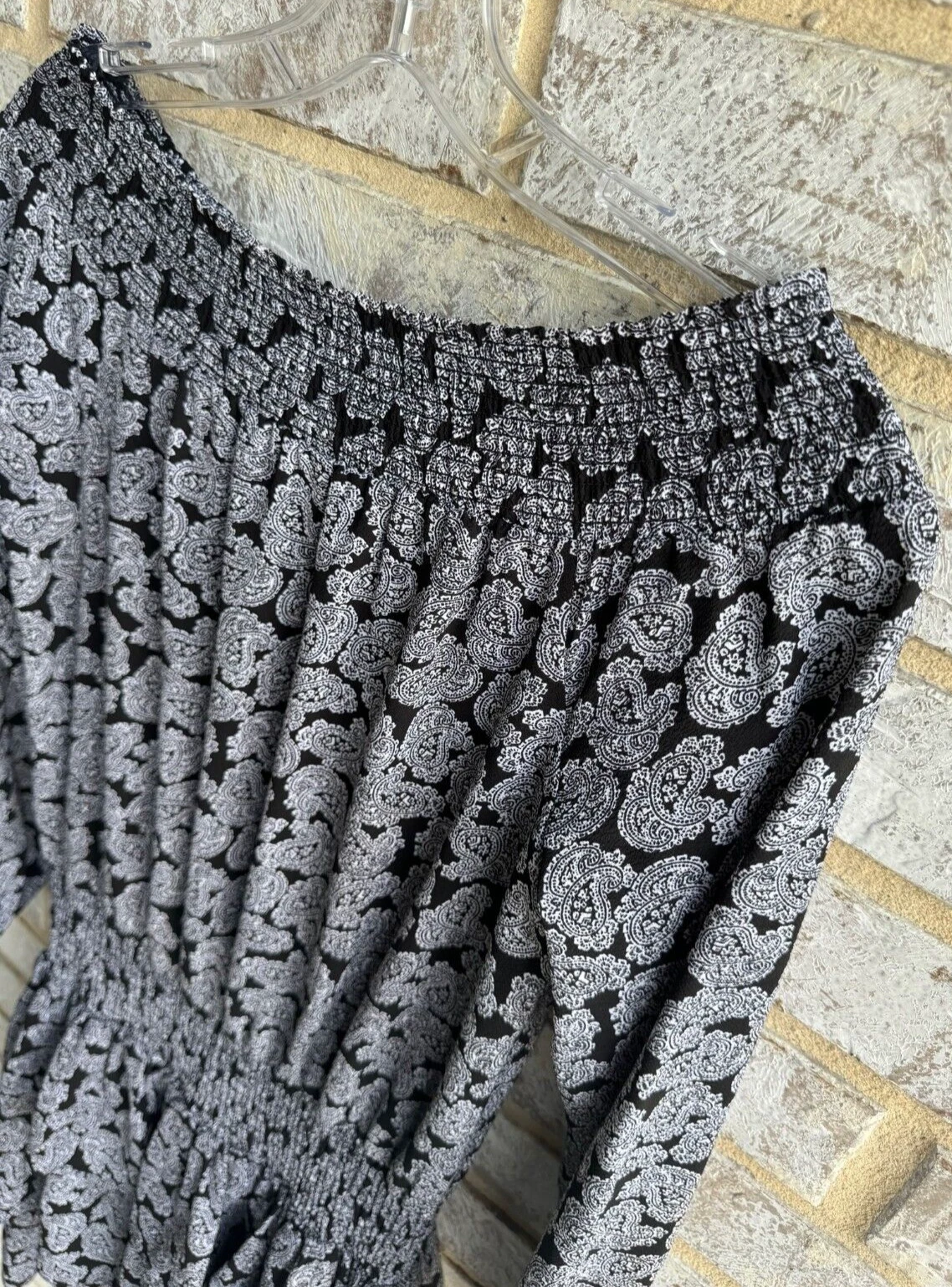 Mini abito donna Michael Kors stampa floreale spalle scoperte taglia XS