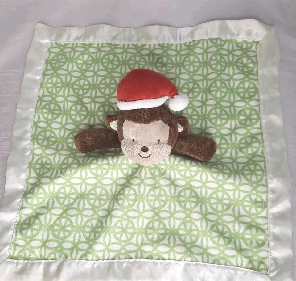 CoCaLo Santa Claus Mono Lovey Manta de Seguridad Felpa Bebé Bebé Foto 4 de 4