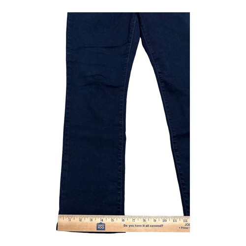 Levis Classic Midrise Skinny Jeans Women Size 8 (29x27) Dark Wash Blue Denim - Picture 3 of 10