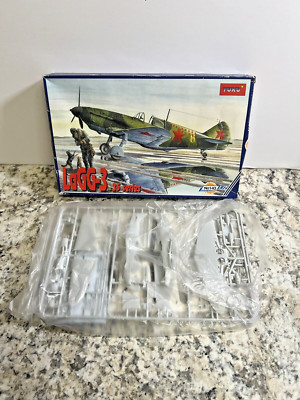 LaGG-3 1:72 Toko 136 Complete Unassembled Model Kit Open Box COMPLETE
