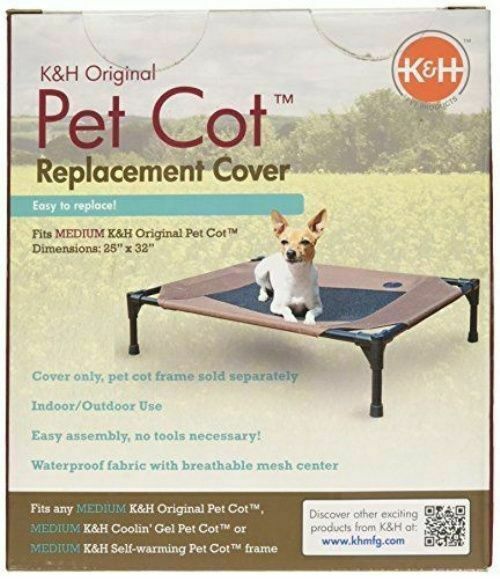 K%26h+Pet+Products+Original+Pet+Cot+Replacement+Cover+Medium+