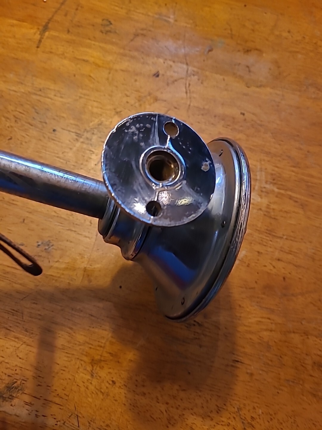 Vintage Grover Products Los Angeles 24.5" Chrome Air Horn w/ Bracket eBay