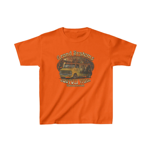 Grand Systems Custom Vans 1977 Kid's T-Shirt - Picture 15 of 36