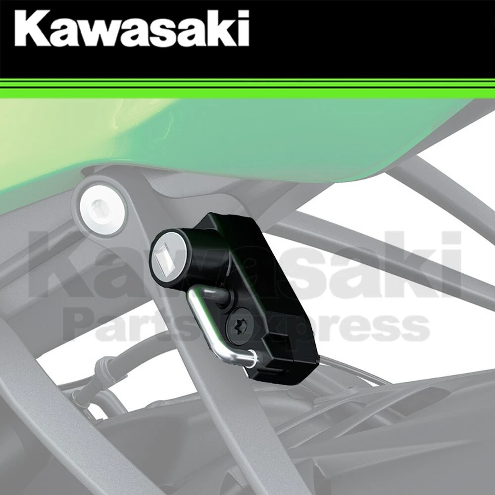 NEW 2024-2025 GENUINE OEM KAWASAKI ZX-6R STEEL HELMET LOCK ZX636