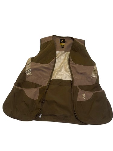 BROWNING SUMMIT TWO-WAY FRONT ZIPPER SIZE SUMMIT OUTDORR VEST - Picture 3 of 4