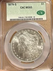 1879-S CAC MS65 Morgan Silver Dollar
