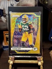 2024-25 Panini Prizm Rashan Gary Gold Sparkle /24 Packers #107