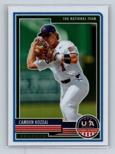 2023 Panini Stars & Stripes Baseball #54 Camden Kozeal 18U National Team