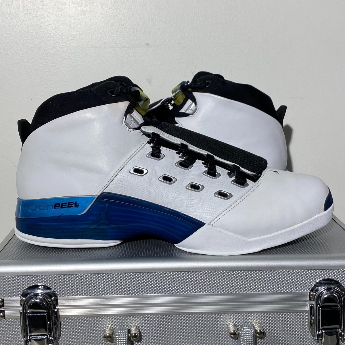 Size 12 - Air Jordan 17 OG College Blue for sale online | eBay