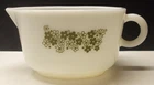 Vtg Pyrex 77-B Crazy Daisy Spring Blossom Gravy Bowl