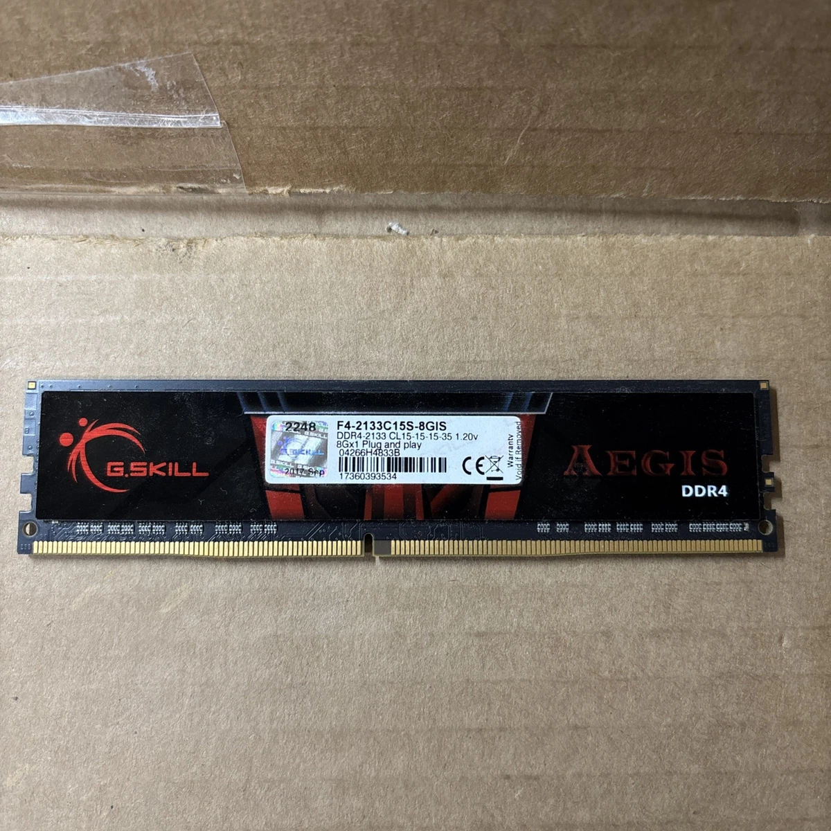 G. SKILL DDR4 SDRAM 8 GB Total Capacity Memory (RAM) for sale | eBay