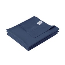 Cotton King Flat Sheet Only Navy Blue 600 Thread Count 100 Egyptian Top 1 PCS