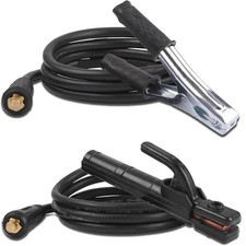 Welding Electrode Holder Lead ARC MMA Stick Welding Ground Clamp and Welding Cab