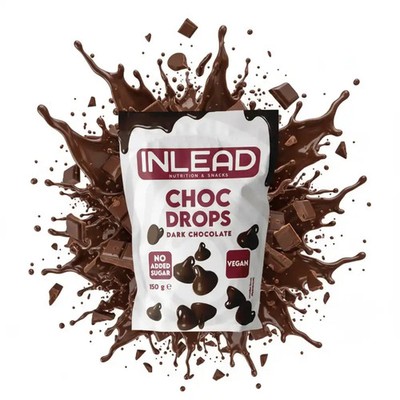 Inlead Choc Drops 150g - Vegan