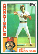 Mike Ramsey - 1984 Topps #467 - St. Louis Cardinals Baseball Card