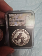 NGC Certified Australian Kookaburra Silver Bullion Coins for NGC Certified Australian Kookaburra Silver Bullion Coins for