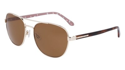 Draper James DJ 7040 Gold 717 Size 56 Sunglasses