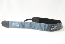 Canon EOS Embroidered Letter Camera Strap Deep Gray  White Used