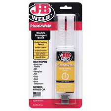 JB WELD 50132 J B Weld J-B Weld 50132 PlasticWeld Quick-Setting Epoxy Syringe -