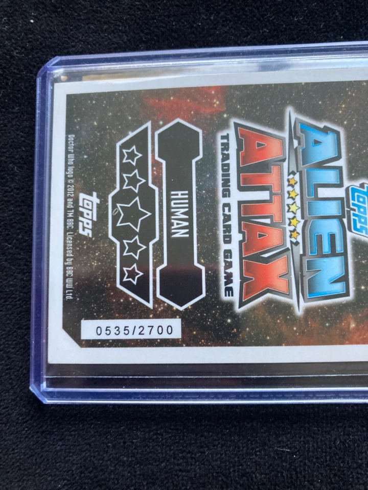 Topps Alien Attax Dr Who Costume Card Relic Cleric RARE - Image 3 of 4
