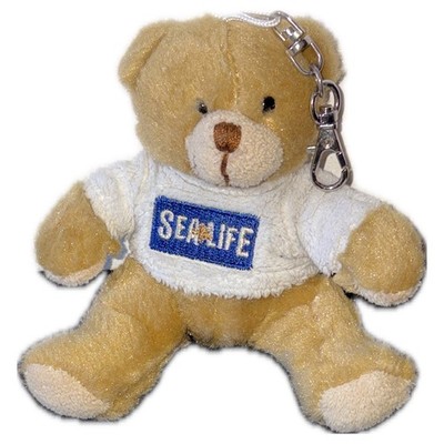 Sea Life Teddy Bär Stofftier Schlüsselanhänger Werbefigur Aquarium Fische
