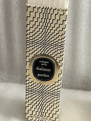 VTG Guerlain Shalimar Cologne Spray 2  1/2 oz NEW w/box- 1960's (SP24)
