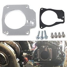 Billet LS Drive By Wire Throttle Body Adapter LS3 4 Bolt Intake to LS1 3 Bolt