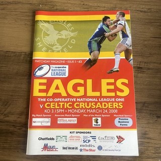 Sheffield V Celtic Crusaders Rugby League Programme 2008