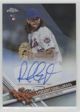 2017 Topps Chrome Rookie Auto Refractor 390/499 Robert Gsellman #RA-RG Auto 0dm