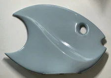 Large Blue Jaru Of California Ceramic Fish Rare 19”x 13” X 4”